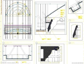 天花吊顶剖面图