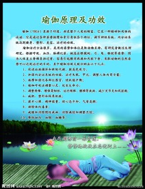 瑜伽展板