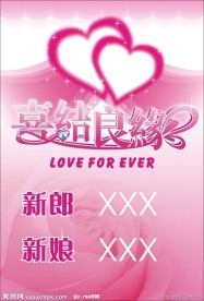 婚礼海报