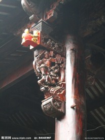 祠堂雕花