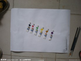 水粉 画纸 颜料颜色