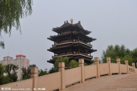 大明湖风光