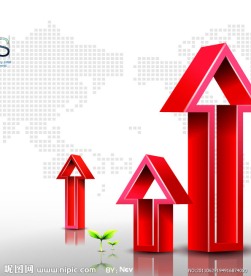 商务应用箭头海报