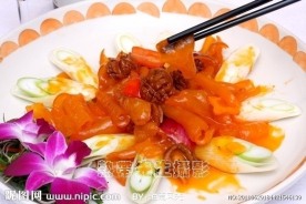 京葱烧海参