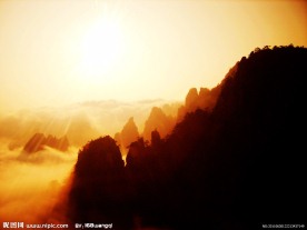 黄山日出