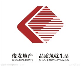 俊发地产矢量标志