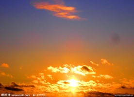 夕阳晚霞