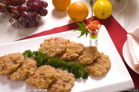 生煎肉饼