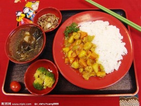 咖喱鸡饭