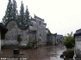 洛带古壁