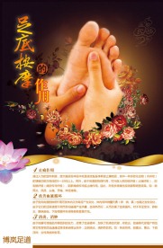 足疗海报