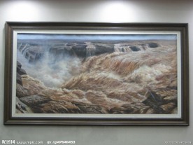 雄伟壮观的风景画