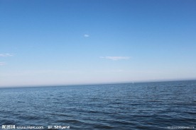 蓝天 海边