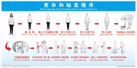 更衣和粘发程序