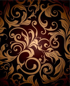 欧式花纹背景