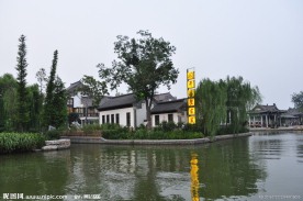 大明湖风光