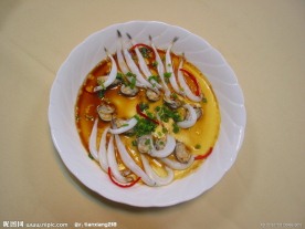 蛤蜊银鱼炖鸡蛋
