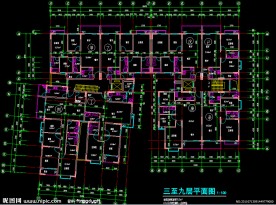 高层室内线形图