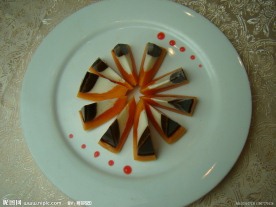 三色木瓜冻