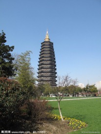 红梅公园天宁宝塔