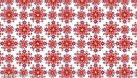 粉色星花纹