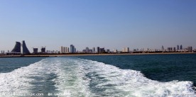 海上望日照海边