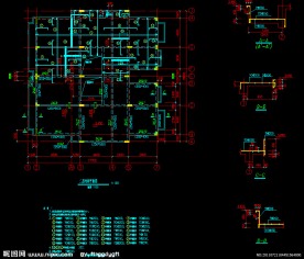 二层结构平面图
