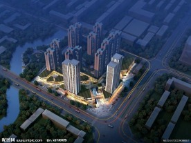 商业区建筑模型