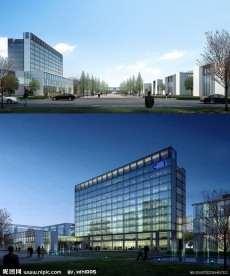 办公楼建筑模型