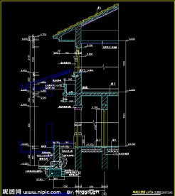 B型寓所墙身大样图