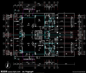 高尔夫 A型寓所首层平面