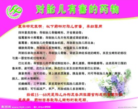 对胎儿有害的药物