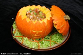金瓜蒸肉排