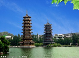 桂林双塔