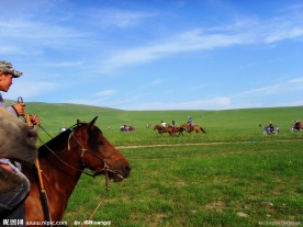 草原赛马