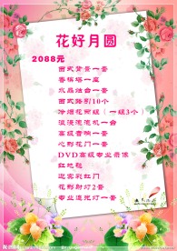 婚庆价格表模版