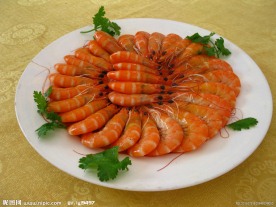 白灼明虾