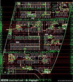 地下室平时平面图