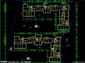 管道夹层平面示意图