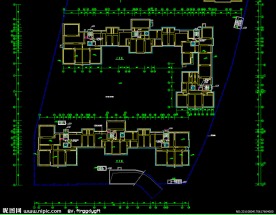 管道夹层平面示意图