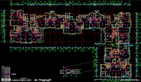 1号楼7层平面图
