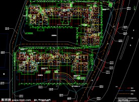 一层平面示意图