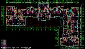 2 3号楼2至6层平面图