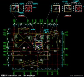 2 3号楼屋顶平面图