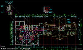 4号楼12层平面图