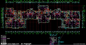 4号楼9层平面图
