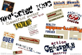 都市风格运动服装印花