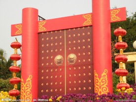 门柱图