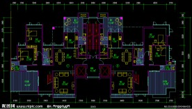 复式下层户型平面图
