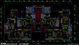 标准层小阳台平面图
